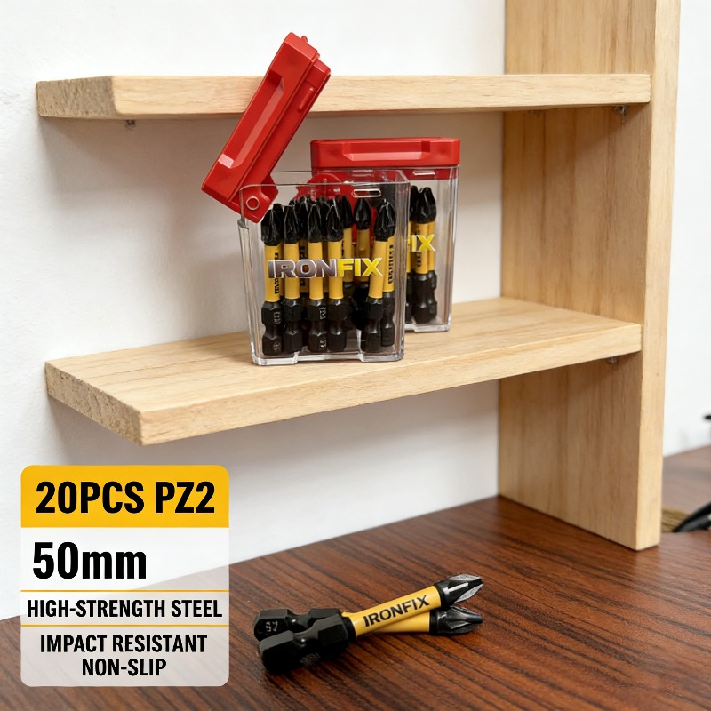 Drill Bits - Hoogwaardige set van 20 PZ2 schroefbitjes