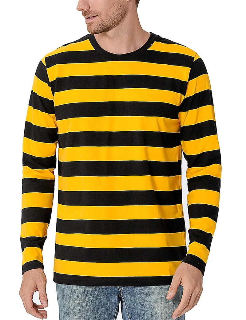 Wallpaper - Modieus T-shirt met contrasterende strepen en