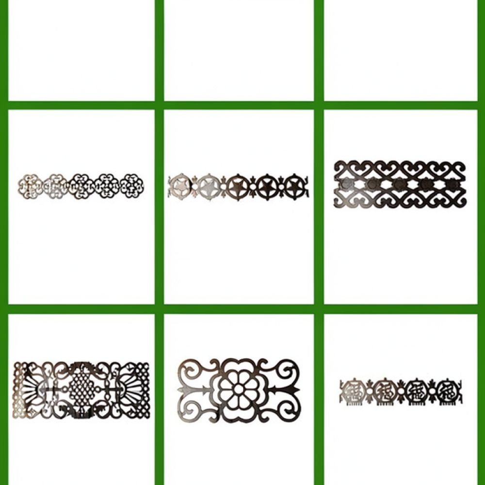 Home Improvement Fence - Smeedijzeren sierpaneel voor Dingzhengxinpai hekwerk, metalen