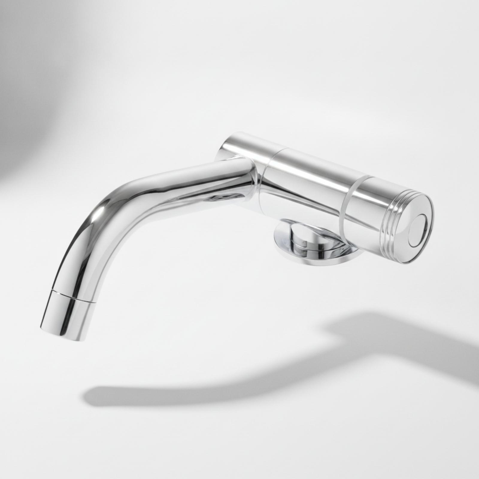 Faucet - Enkelvoudige spoelbak met gehard glazen deksel