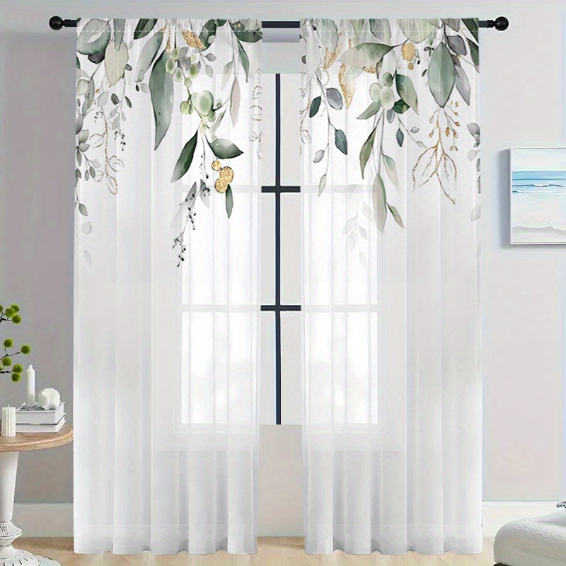 2 stuks luxe transparante gord - Curtain Rods recensie en prijs