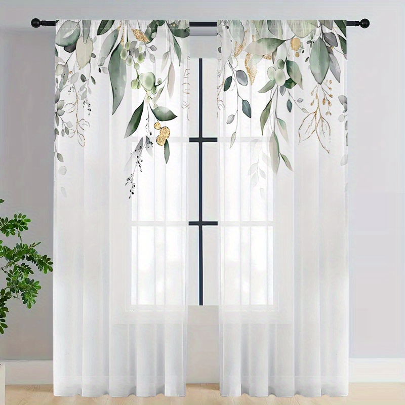 2 stuks luxe transparante gord - Curtain Rods recensie en prijs