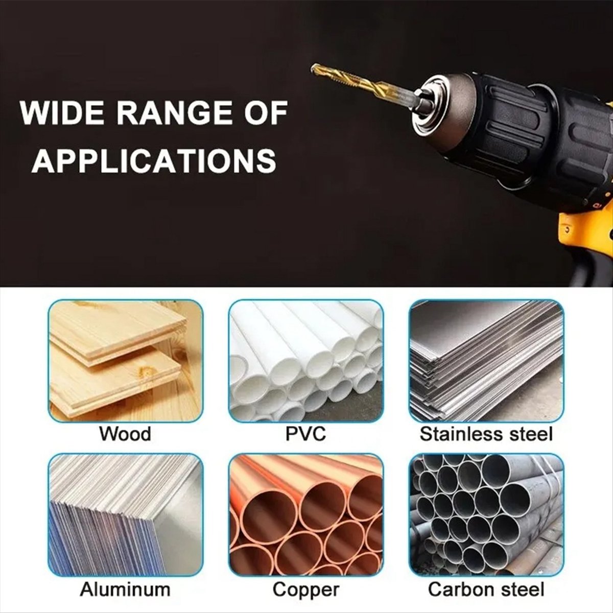 ✼ M6x1mm zeskantige schacht, t - Drill Bits recensie en prijs