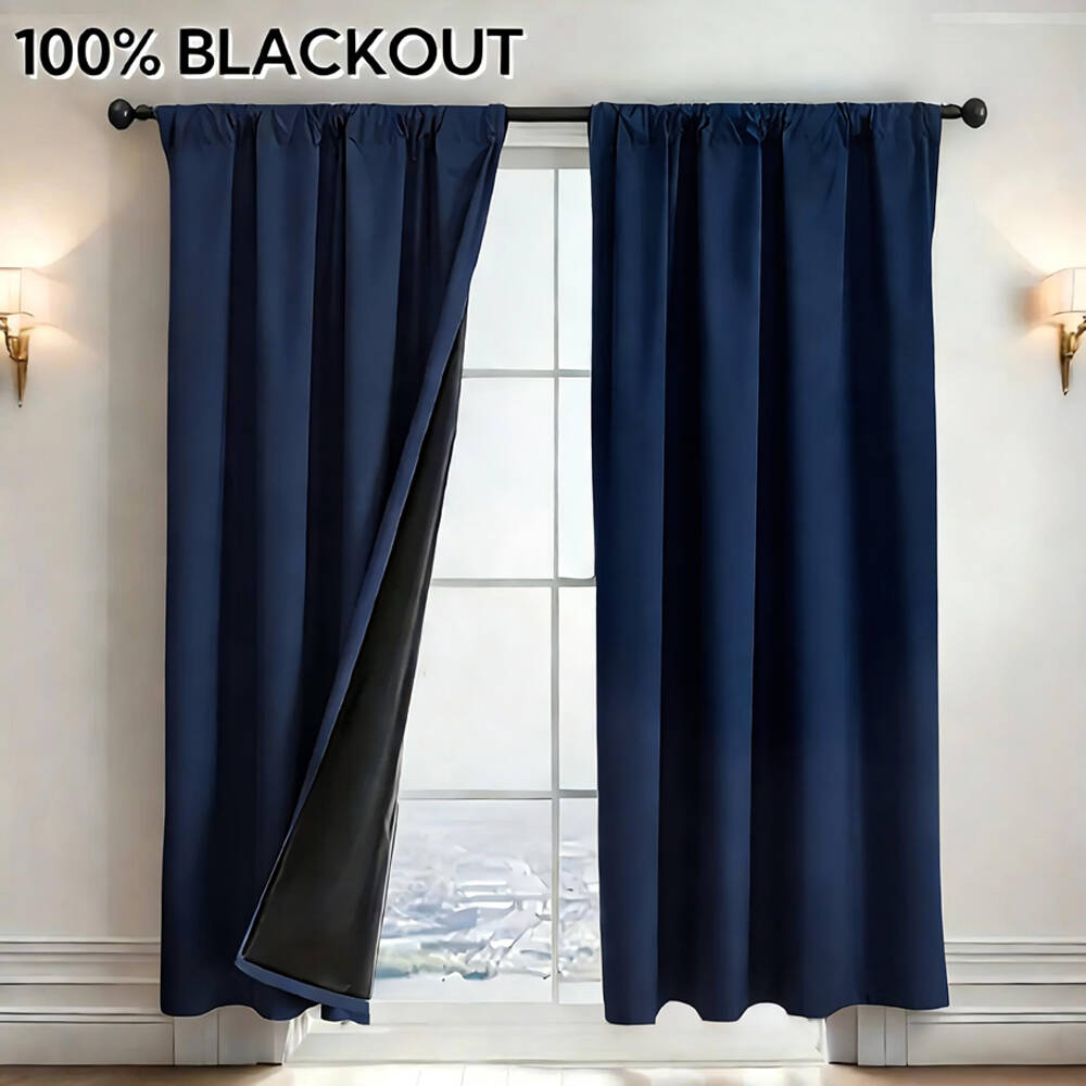 1 stuk 100% verduisterende gor - Curtain Rods recensie en prijs