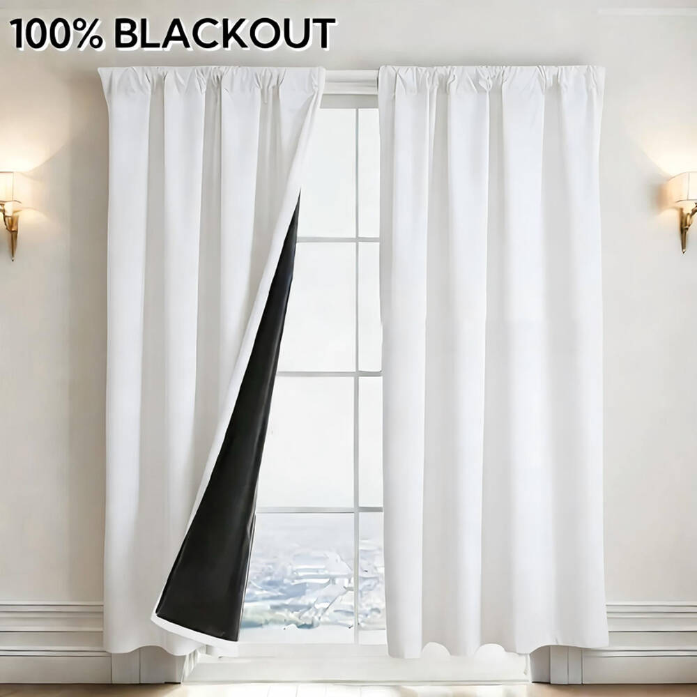 1 stuk 100% verduisterende gor - Curtain Rods recensie en prijs