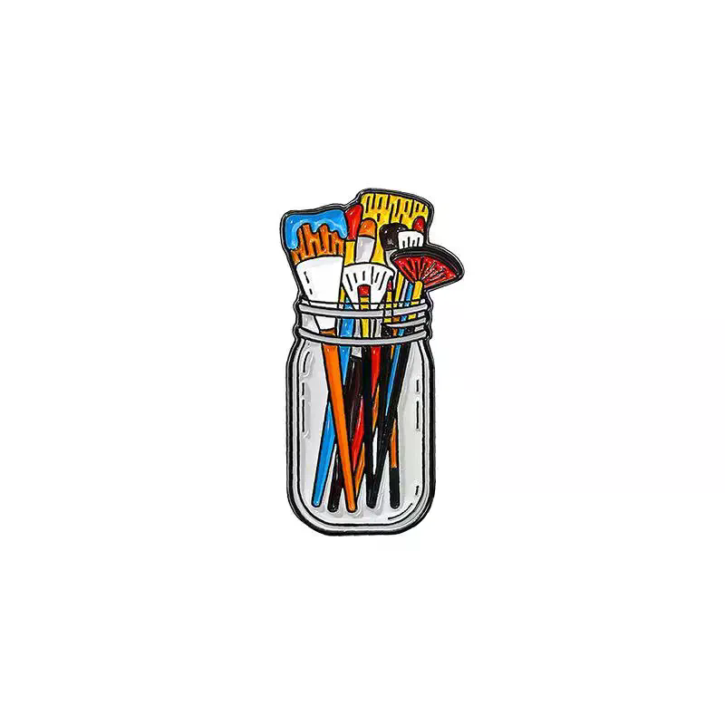 Verfkwasten in doorzichtige po - Paint Brush recensie en prijs