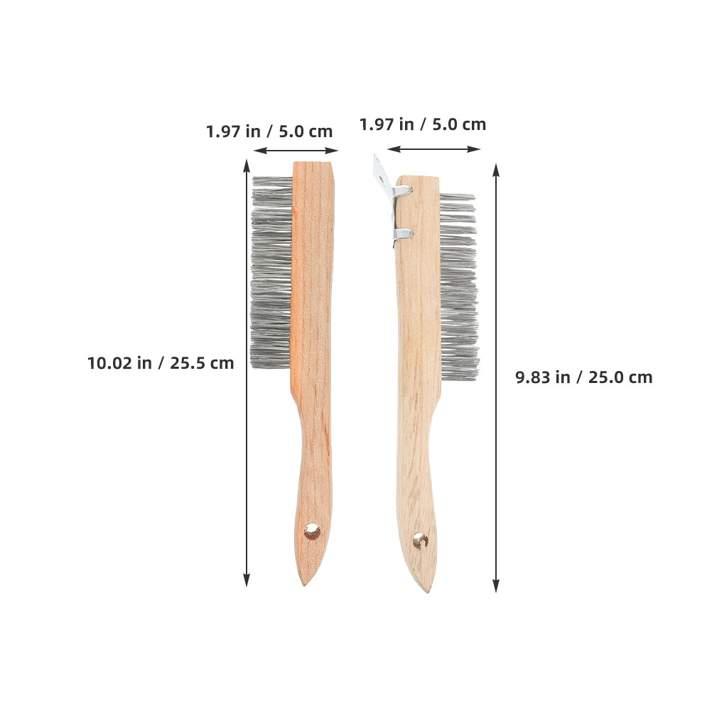 2 stuks stalen draadborstels m - Paint Brush recensie en prijs