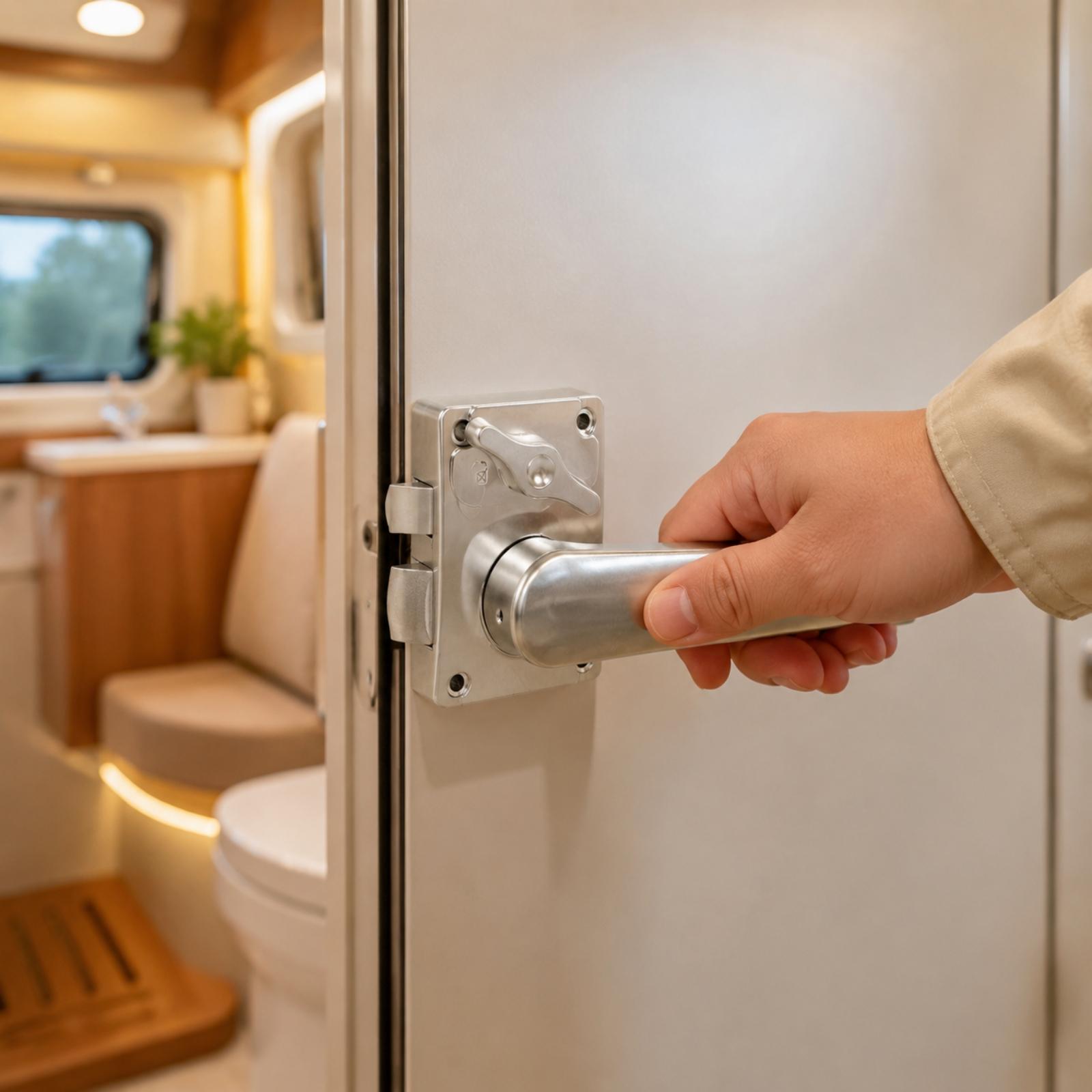 Deurslot voor de wasruimte van - Door Lock recensie en prijs